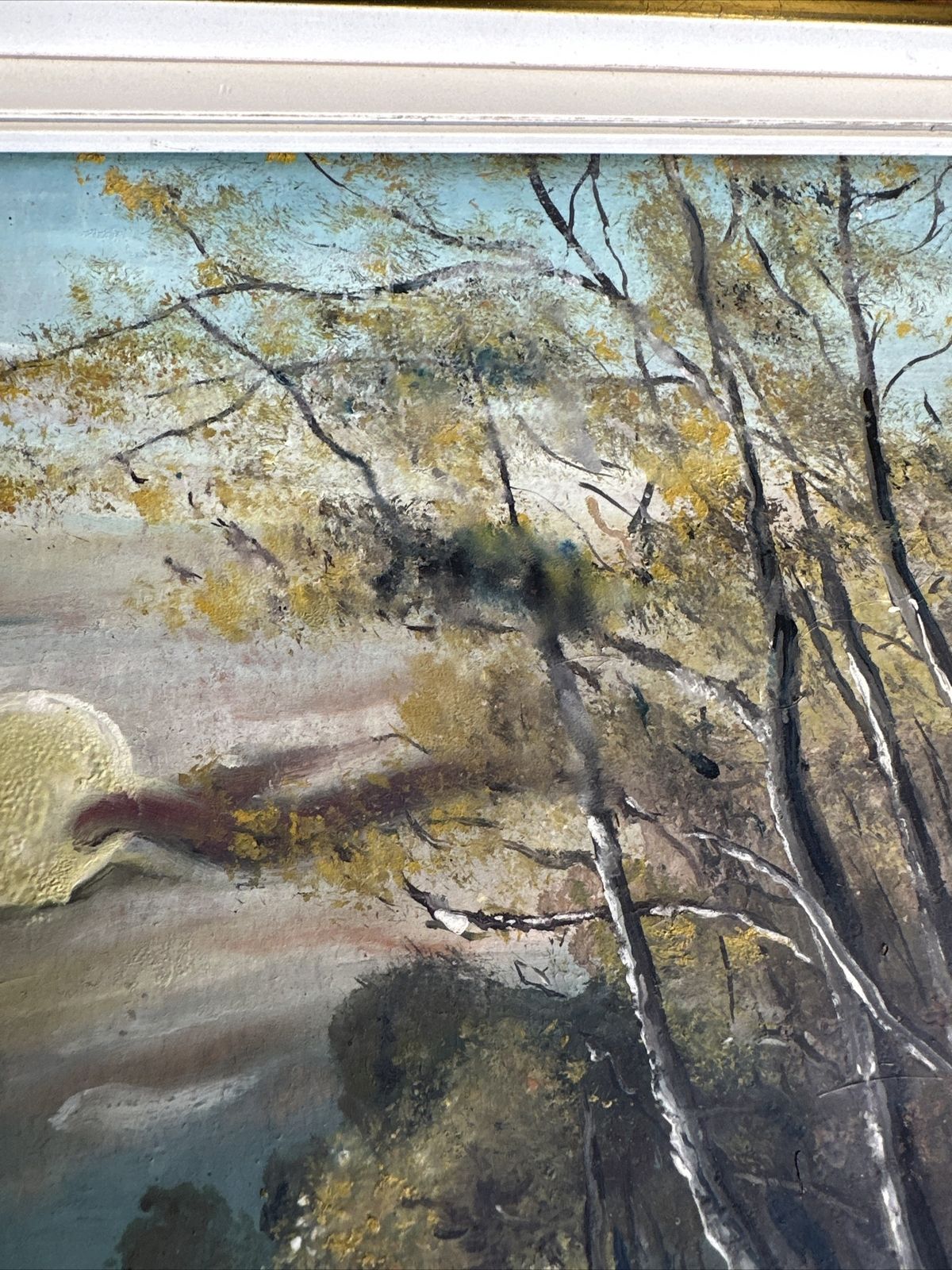 Original Oil Painting By German Artist  Walter Linder (1936 2007) photo vinterior