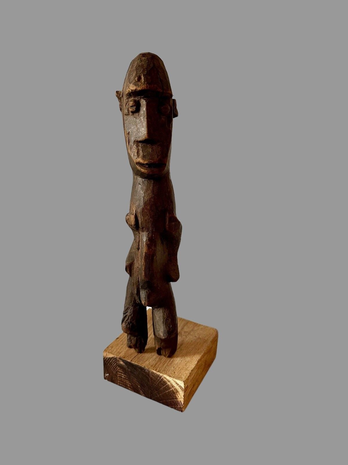 Antique Wooden Primitive Tribal Figure photo furniture