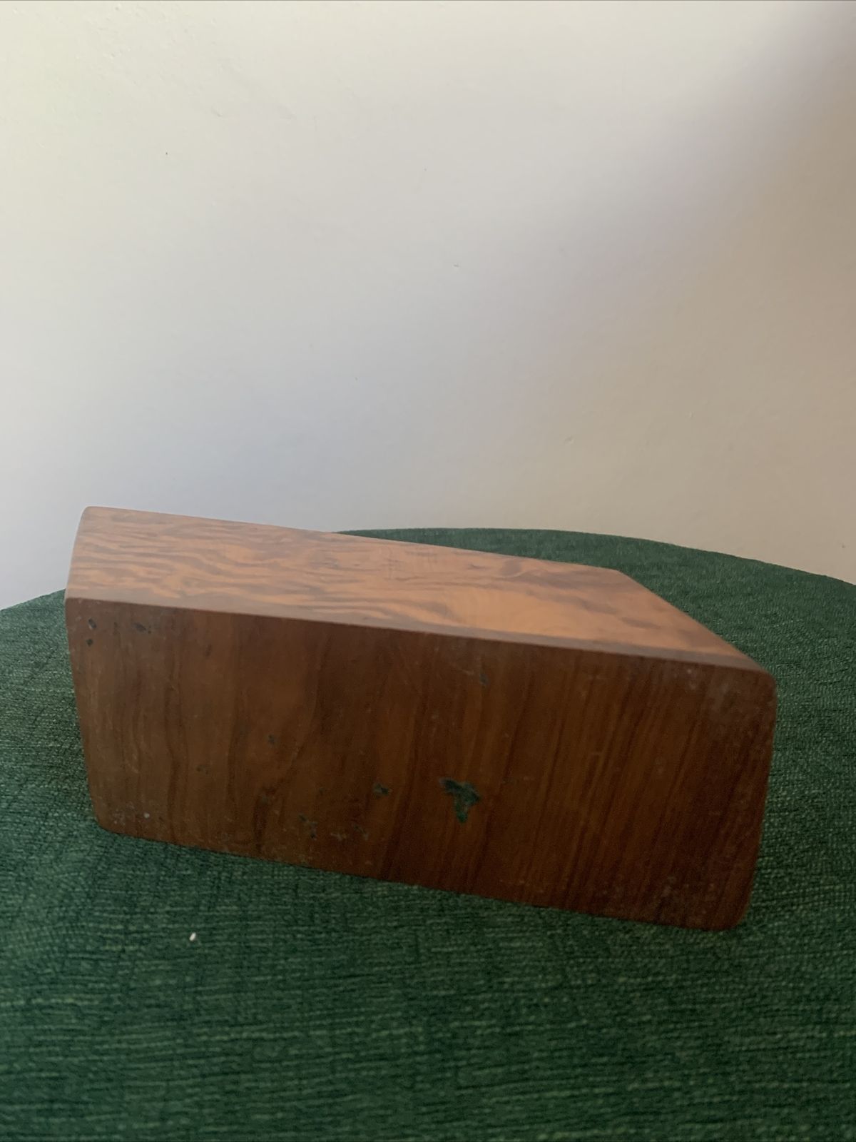 Antique Art Deco Exquisite Burr Walnut Pen Stand Desk Prop ￼ photo buy