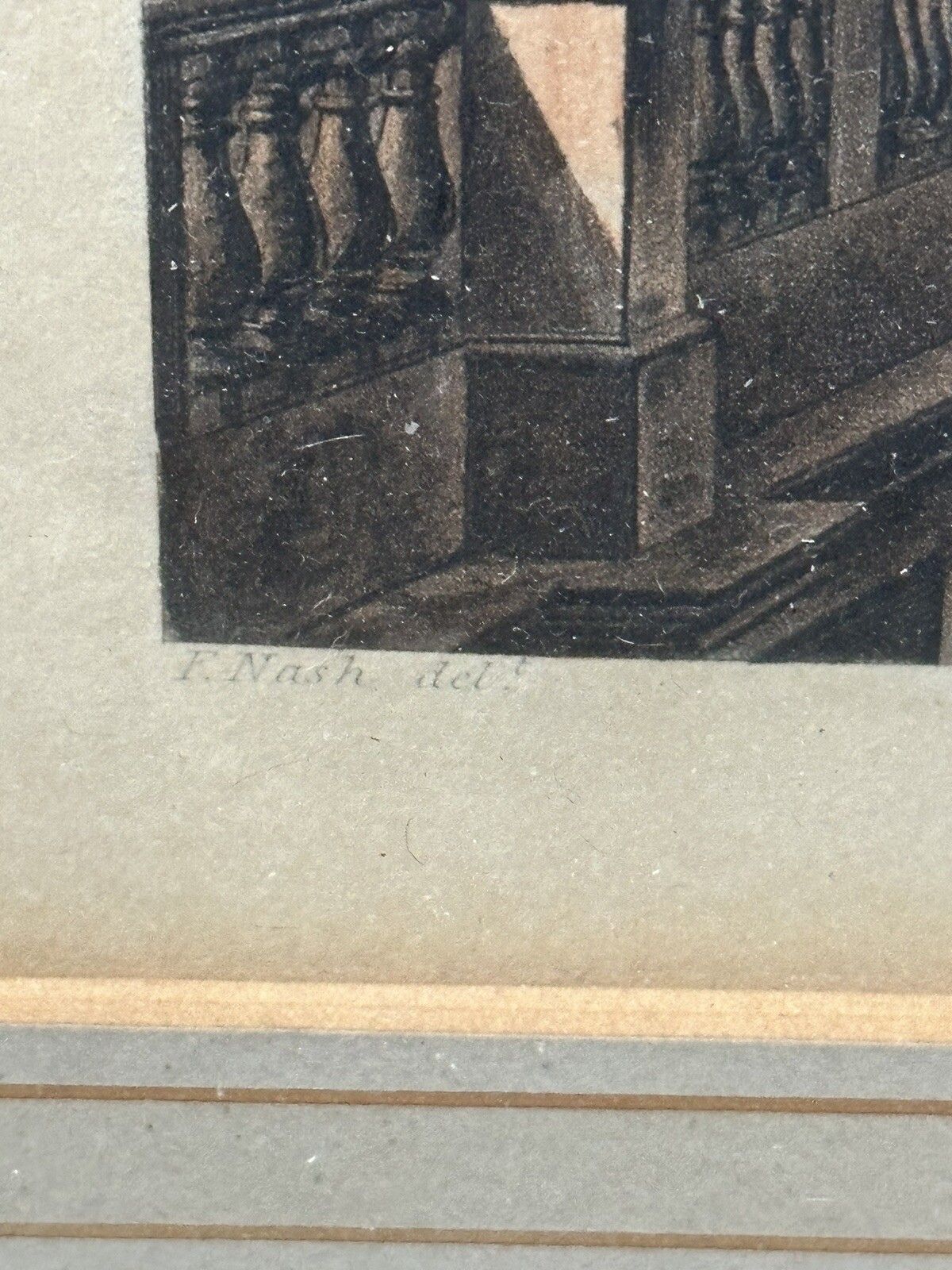 Antique Aquatint Fine Art F Nash 1823 Magdalen Tower And Bridge Oxford photo buy