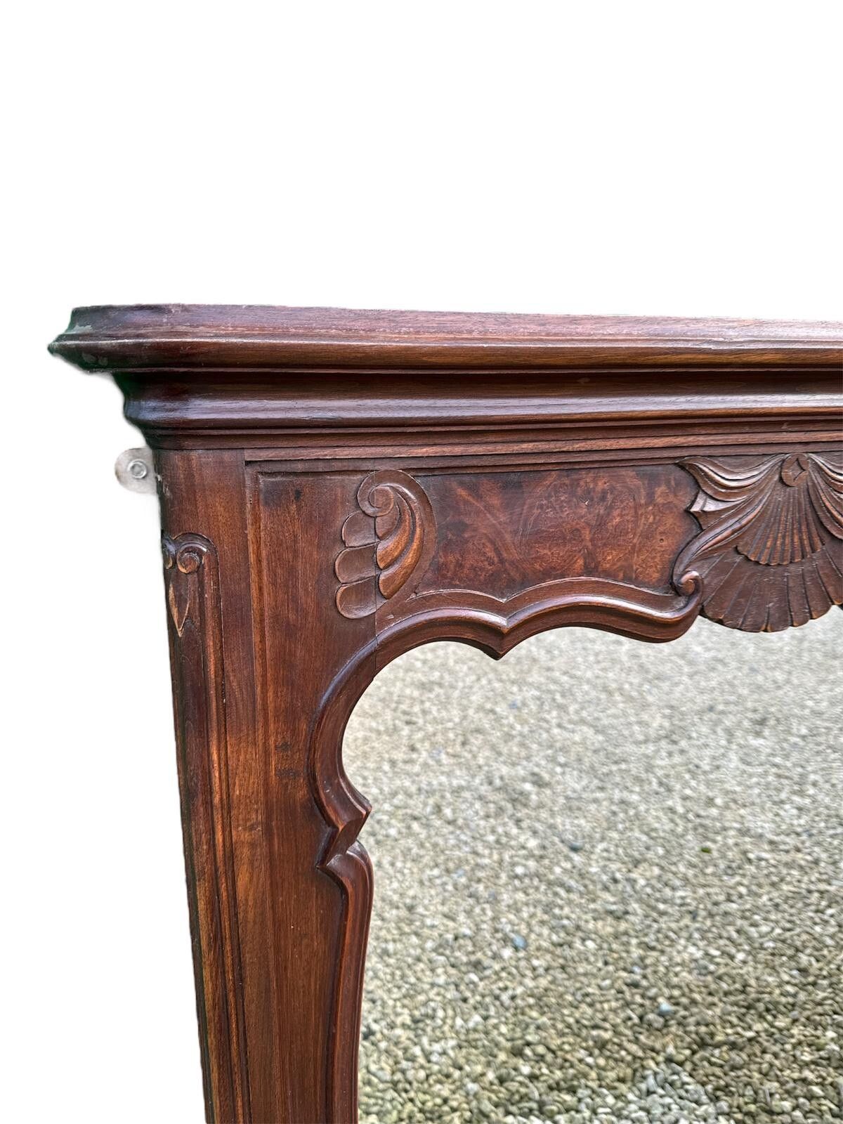 Antique Huge French Regency Style Pier Mirror 58”  Country House photo Home Decor