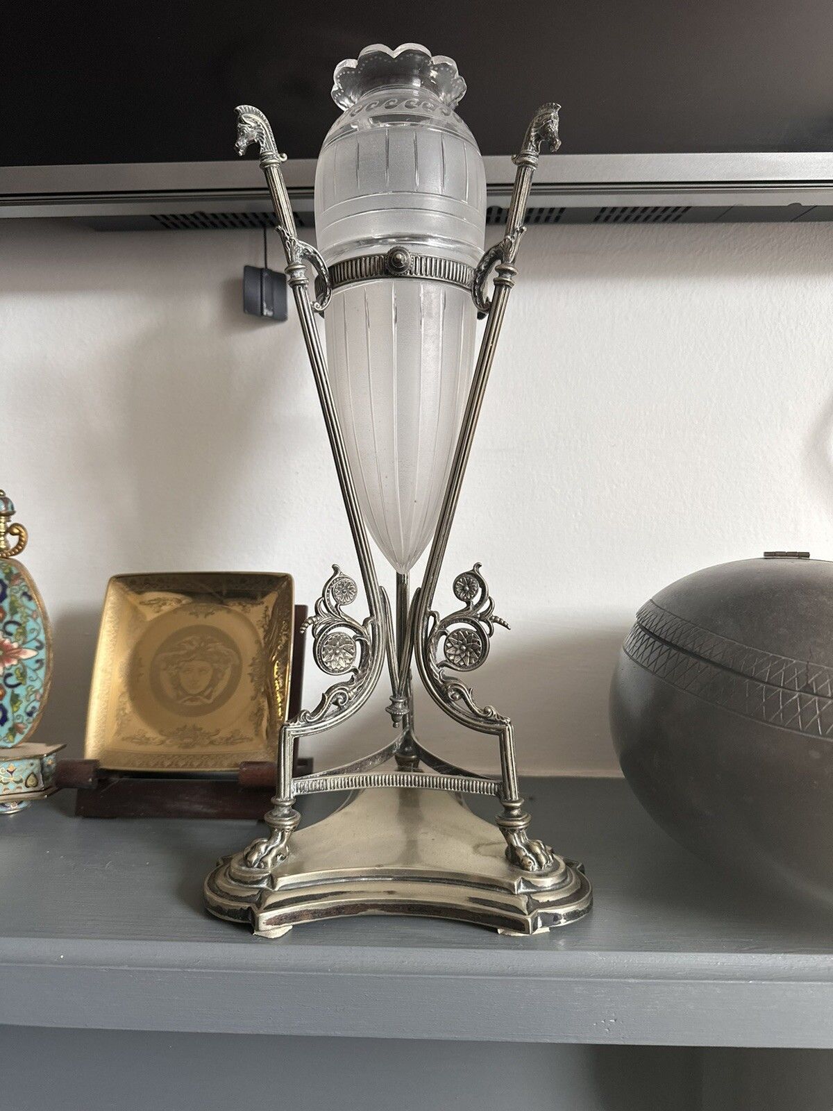 Henry Wilkinson & Co. Of Sheffield, Circa 1850 1870. Secessionist Epergne photo furniture