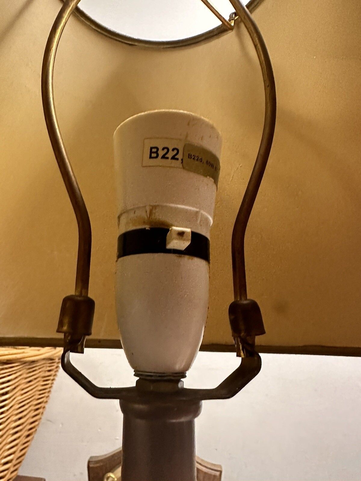 Vintage Quirky Bordeaux Red Wine Bottle Lamp C1970’s photo 70.0