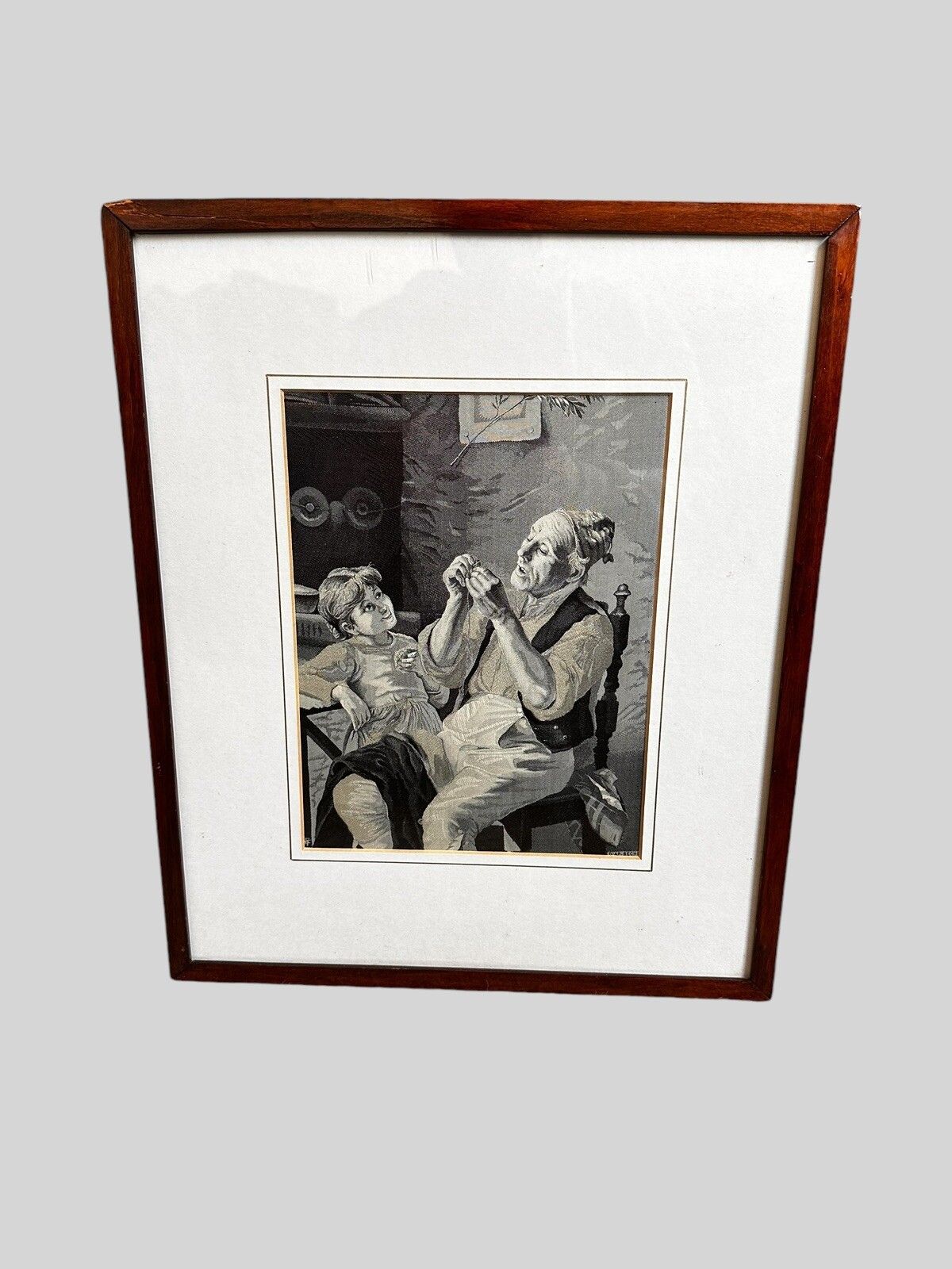 Antique Neyret Freres Stevengraph, Date 1823 1930, French History, photo furniture