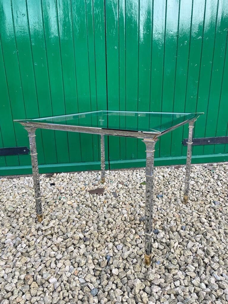 Mid Century Gorgeous Chrome Italian Coffee Table C1970’s Superb Condition.