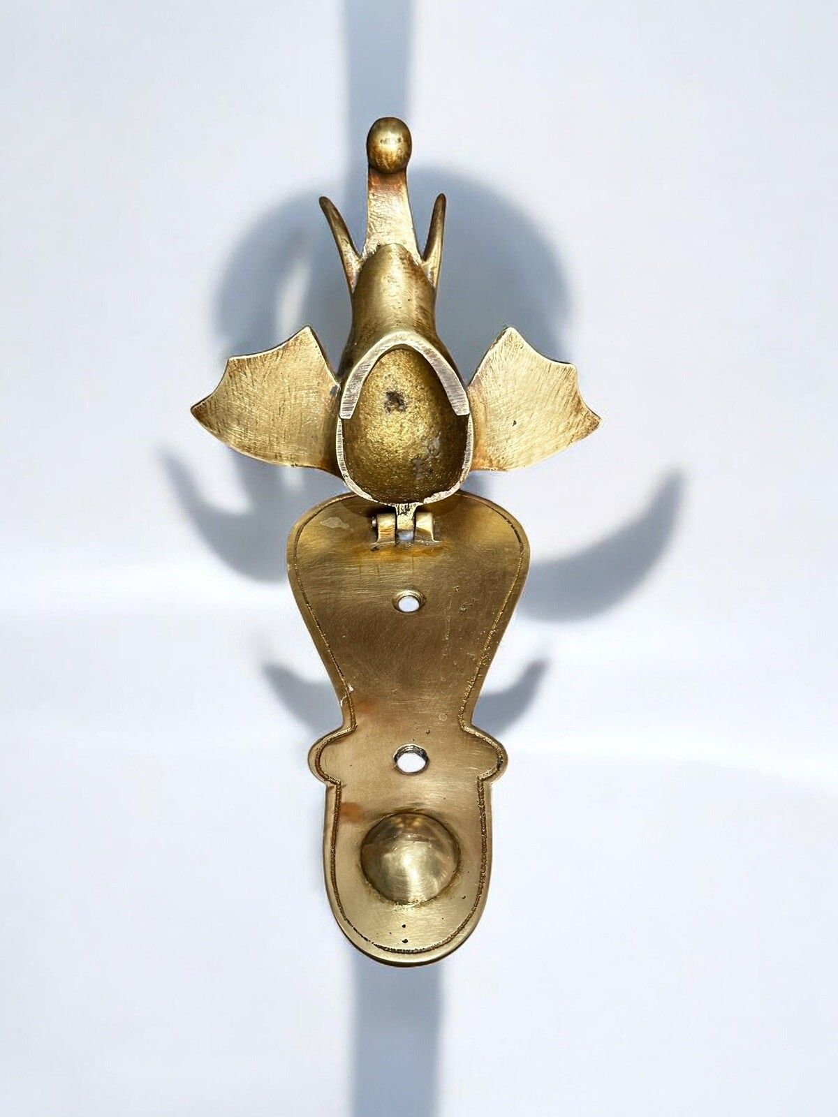 Antique Brass Elephant Door Tapper photo Home Fixtures