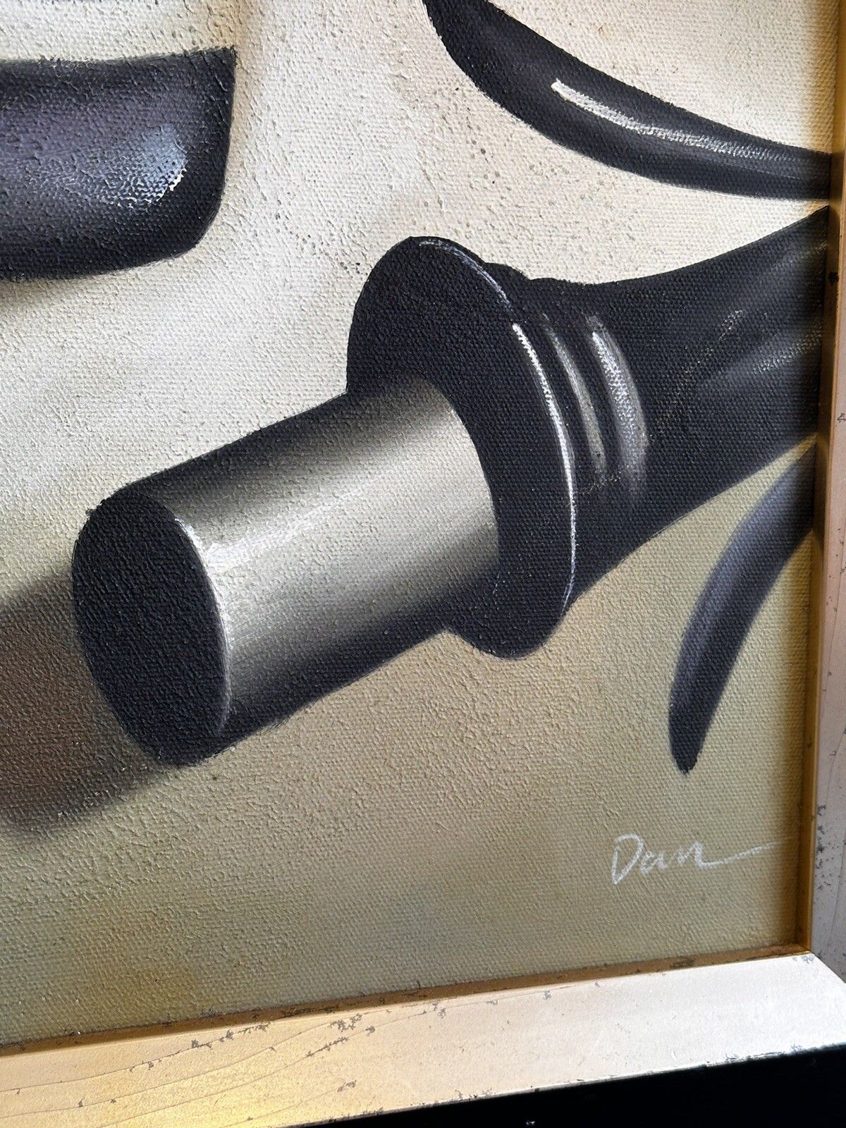 Mid Century 70’s 80’s Wine Painting Original Oil Still Life  71cm By 61cm Signed photo Art