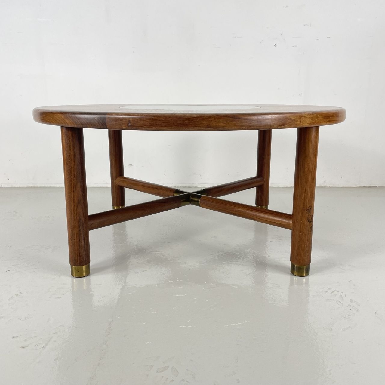 Midcentury Rare G Plan Round Teak Coffee Table photo Furniture