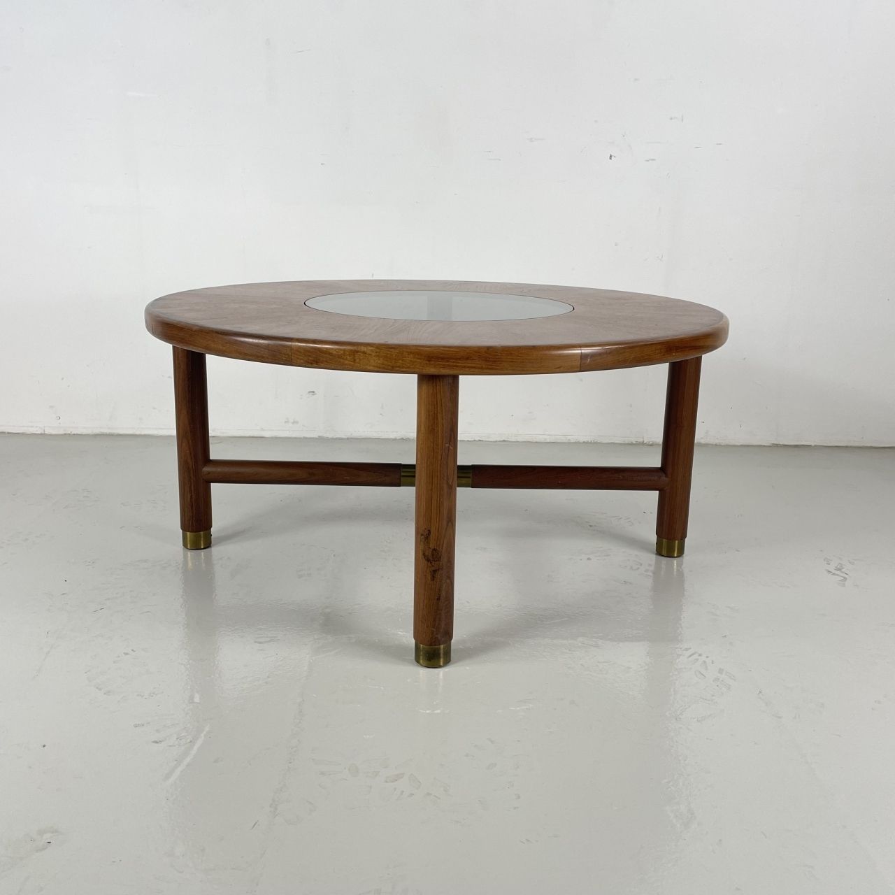 Midcentury Rare G Plan Round Teak Coffee Table photo 584.0