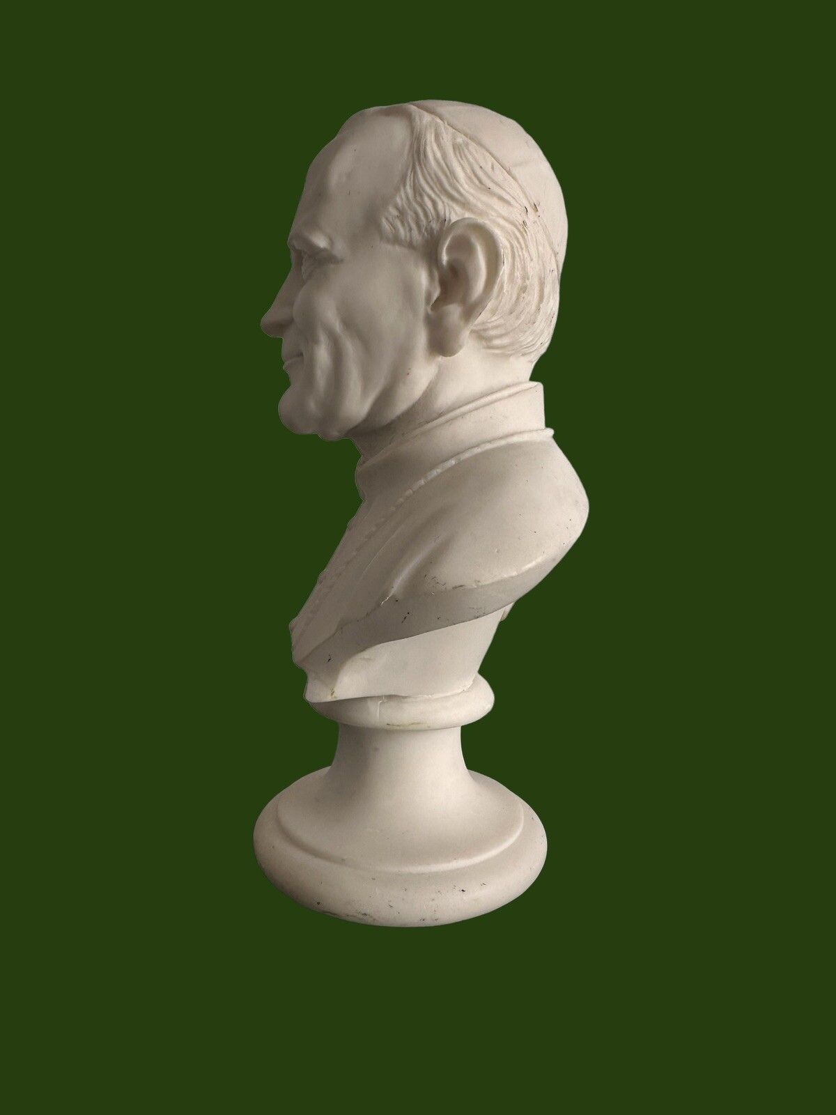 Pope John Paul II Bust, 9” Signed photo 65.0