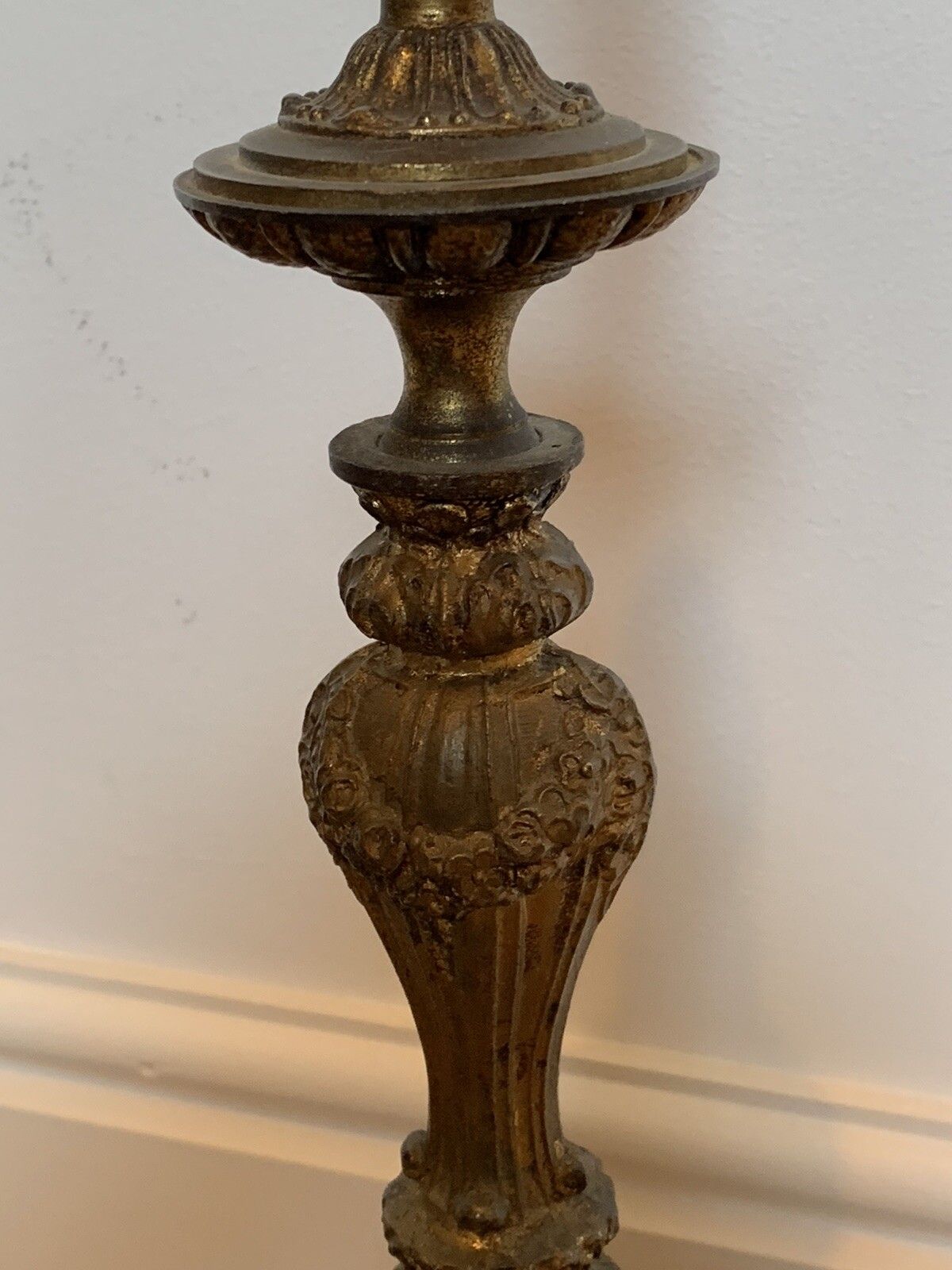 Antique Exquisite French Huge Bronze And Marble Cherub Table Lamp photo buy