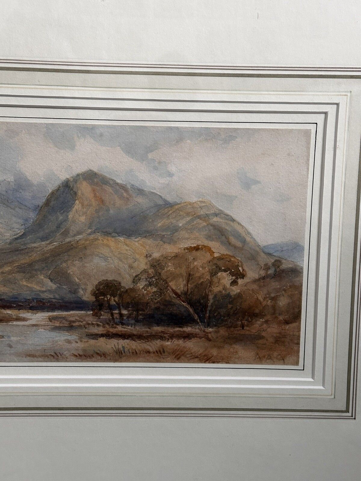 Alfred Augustus Gliendenning Original Signed Watercolour Scottish Highland photo 295.0