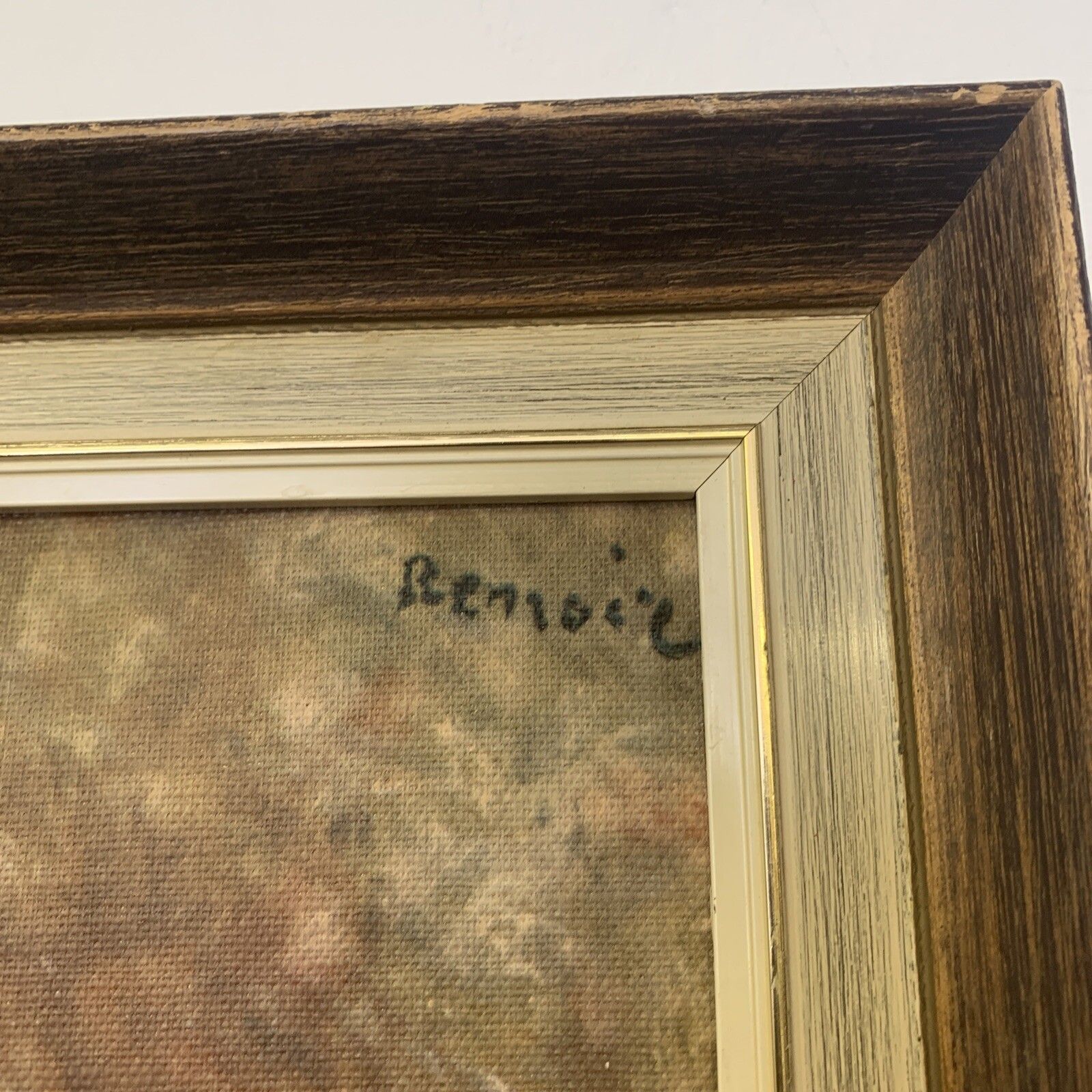 Mid Century Early Museum Print Of Board  Pierre Auguste Renoir “La Petite Irence photo for sale