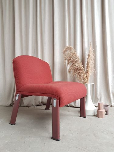 Vtg Late Mid Century Modernist Studio Lounge Chair Scandi Retro Post Modern R765 photo furniture