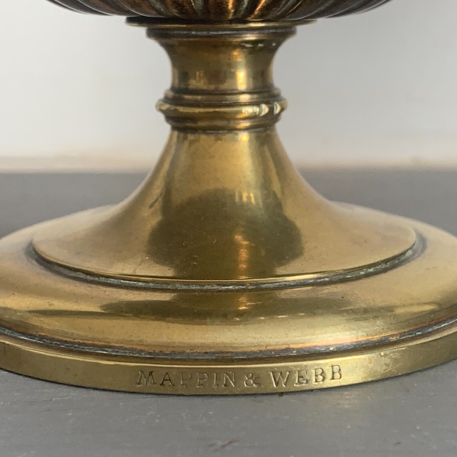 19th Century Mappin And Webb Brass Bronze? Vase Art Nouveau Design photo Home Decor
