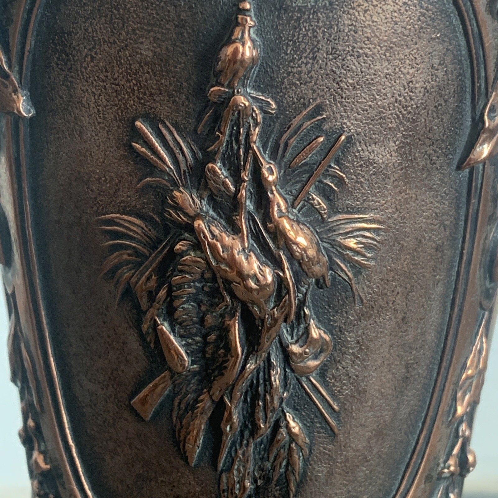 19th Century Mappin And Webb Brass Bronze? Vase Art Nouveau Design photo buy