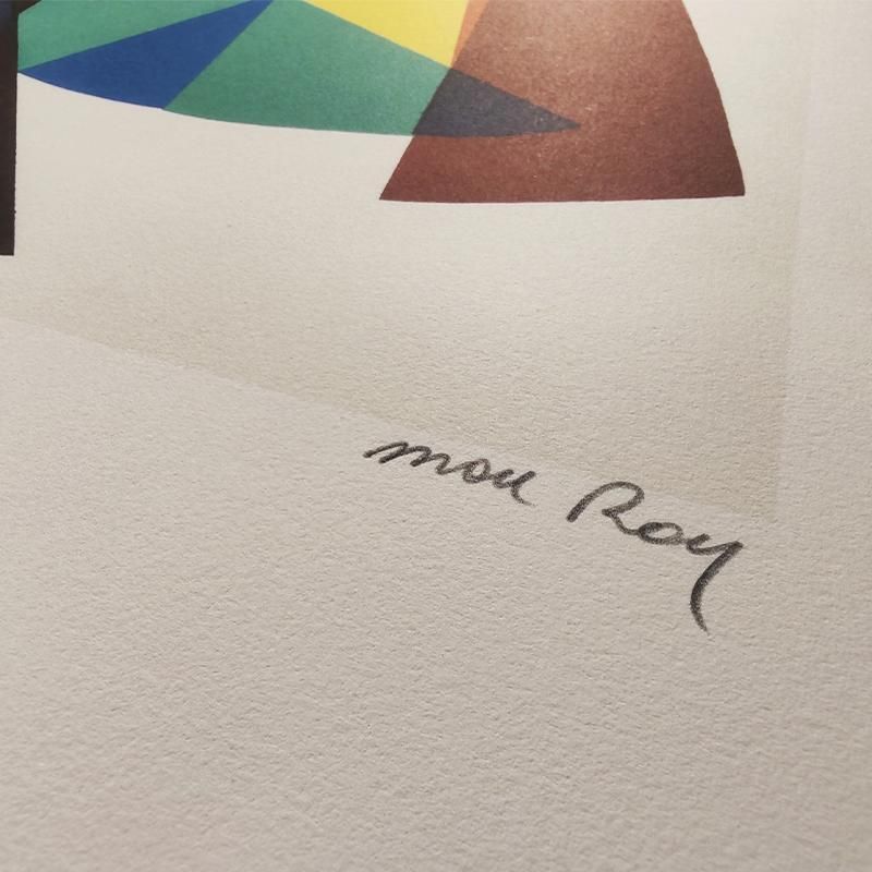 1970s Man Ray Limited Edition Lithograph. Author's Signature And Numbered In Pencil. photo for sale