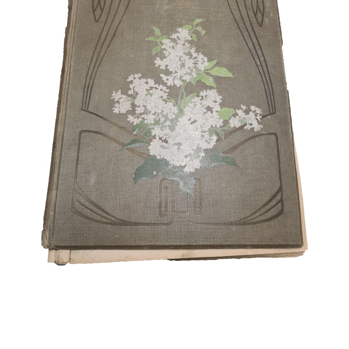 French Art Nouveau Postcard Album, Early 1900s photo for sale