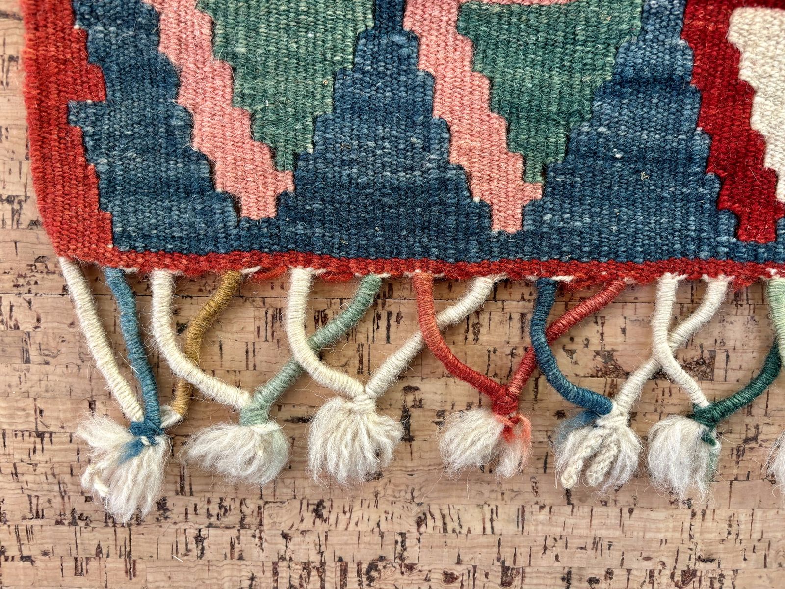 Turkish Hand Woven Tribal Kilim Rug 240x140cm photo vinterior