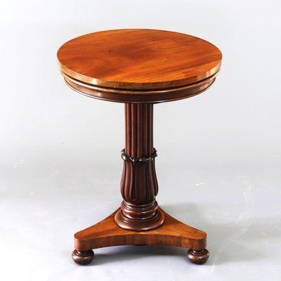 William IV Metamorphic Mahogany Coffee Table Or Three Tier Dumbwaiter, 1835 photo Furniture