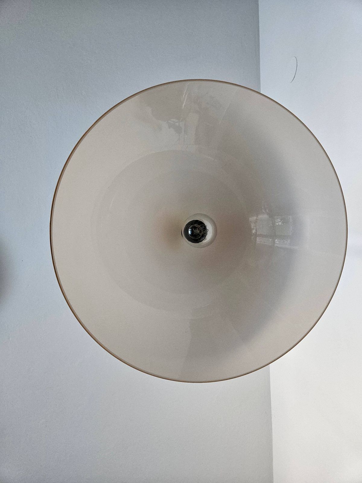 photo furniture Vintage Guzzini Lamp, Space Age Lamp, Meblo For Guzzini, Plastic Lamp, Retro Light, Mid Century Modern Light, Mcm Lamp, Brown Lamp