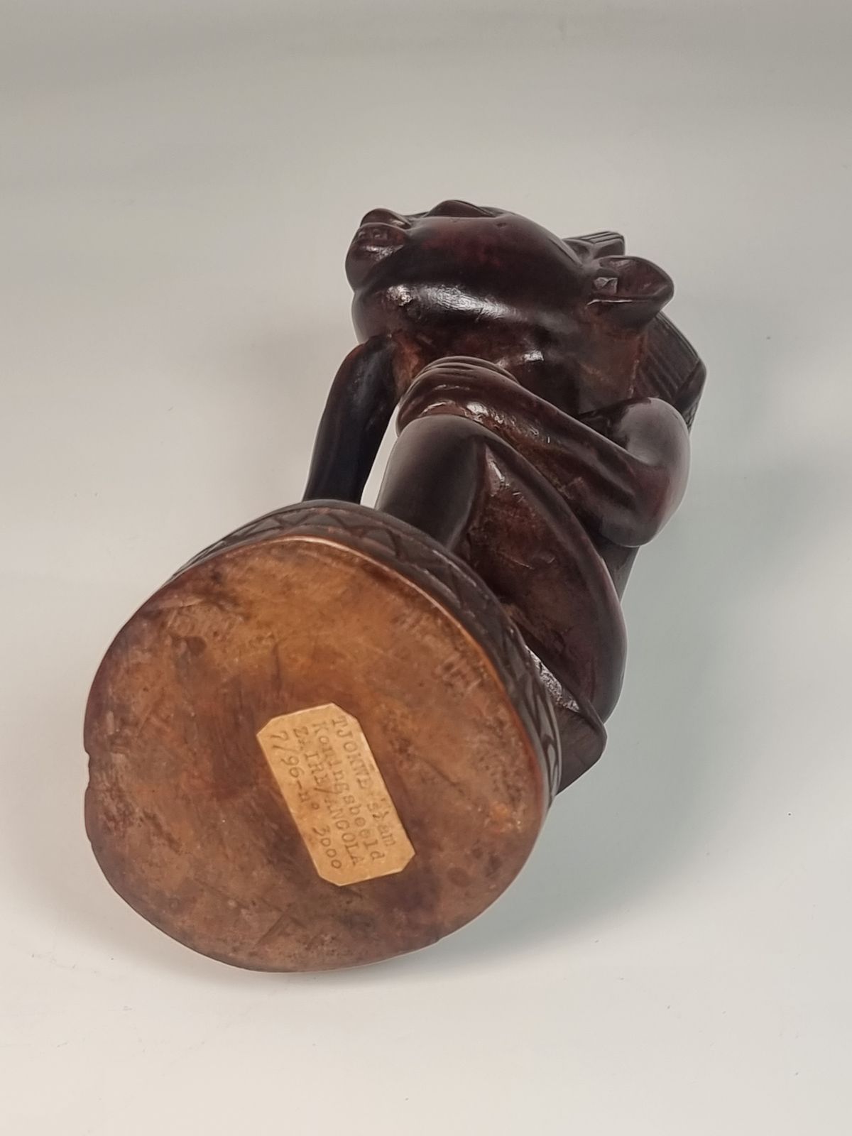 photo for sale African Angola Tribal Fertility Hardwood Figure Circa 1930