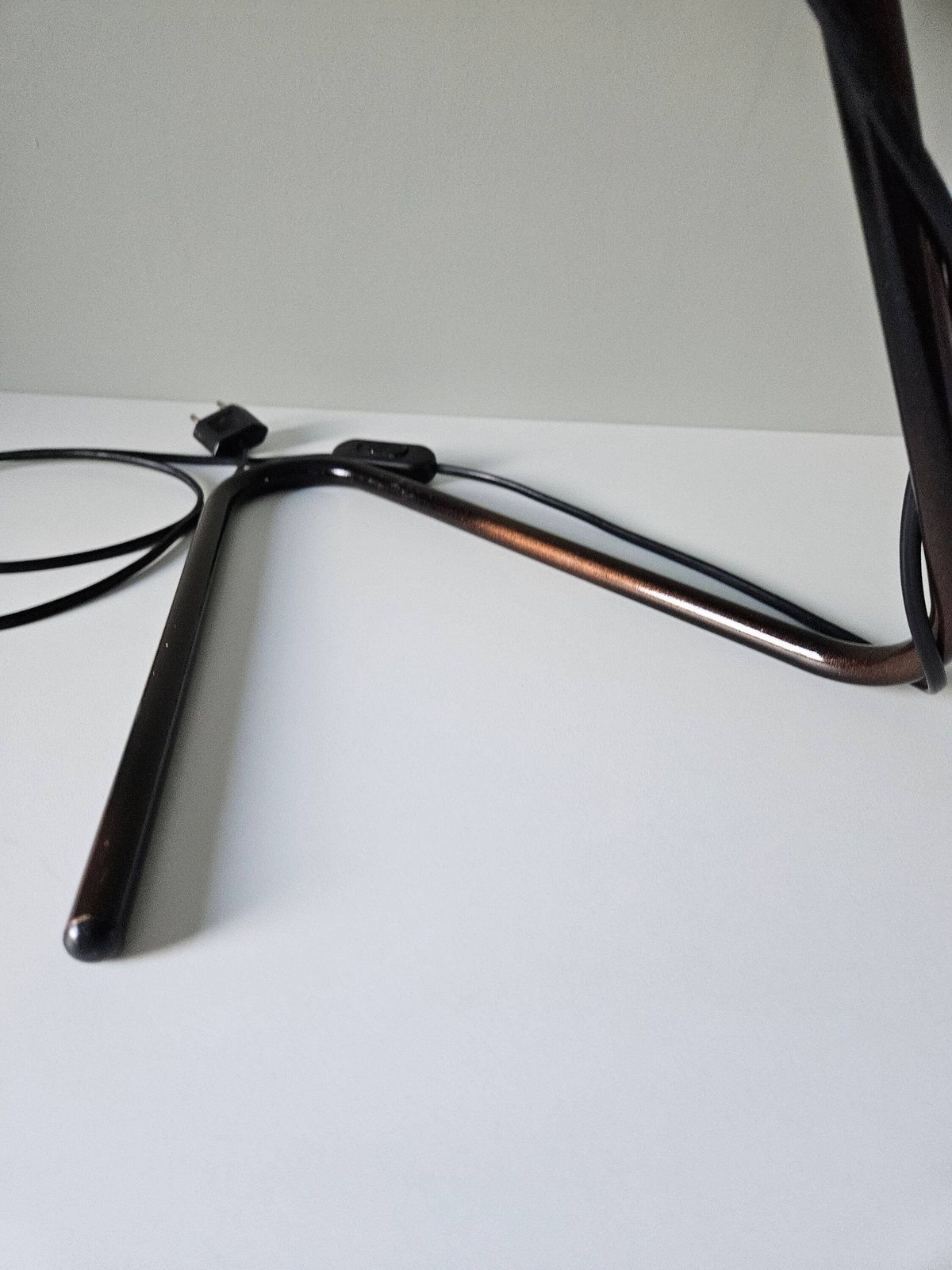 Mid Century Industrial Office Lamp / Metal Desk Lamp / Drawing Lamp / Table Lamp / Vintage Adjustable Lamp / Brown Table Lamp / Copper Lamp photo buy