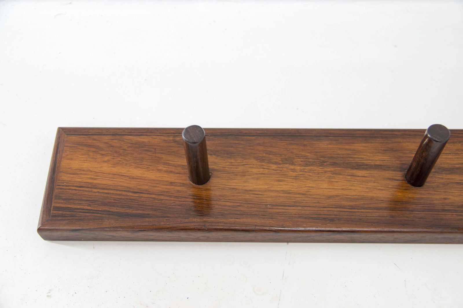 Set Of Two Rosewood Wall Hangers, Denmark, 1970s photo Furniture