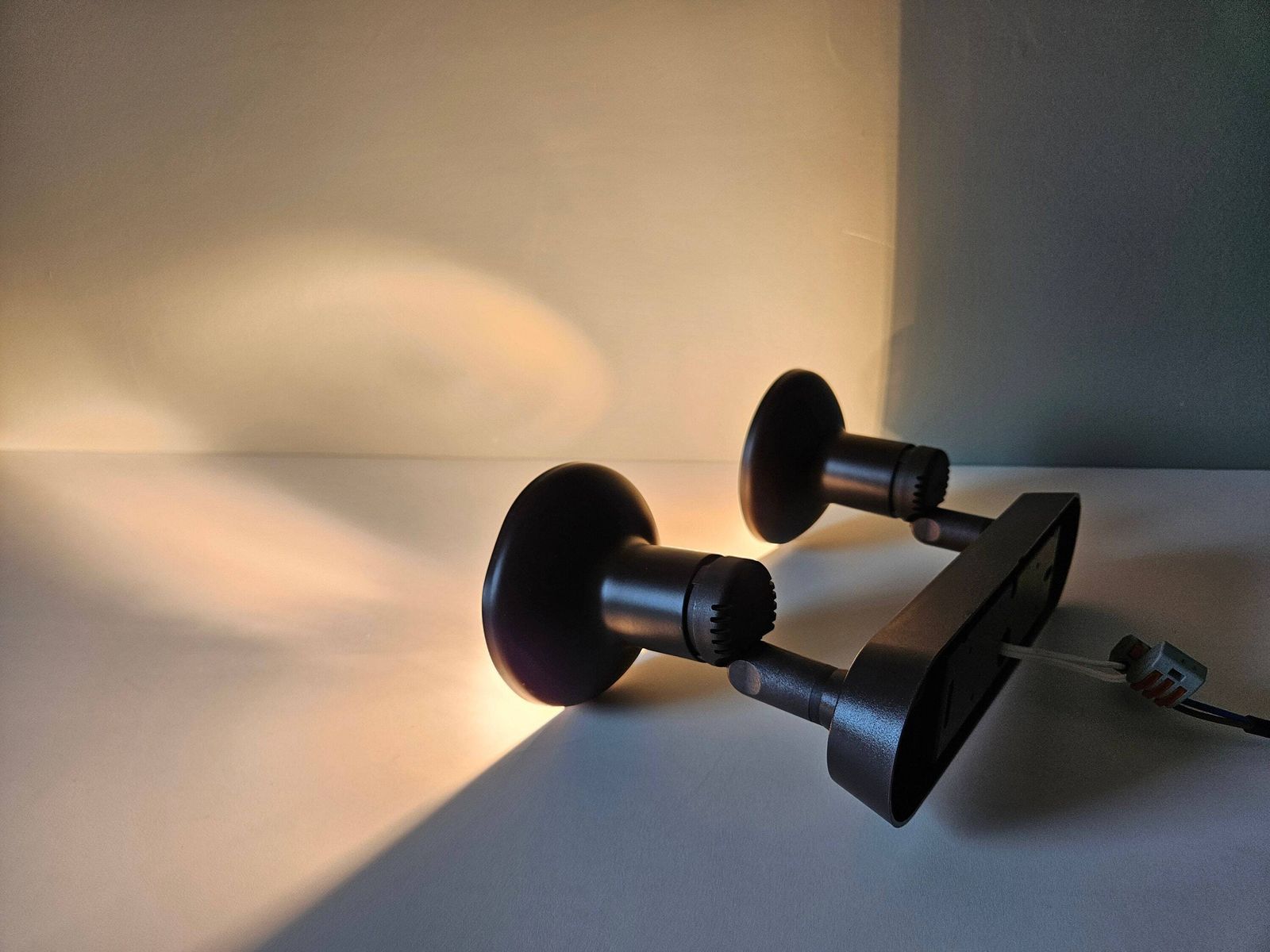 Retro Lamp, Brown Track Spot Light, Industrial Lamp, Vintage Flush Mount Wall Or Ceiling Lamp, Side Lamp, Bedside Lights, Task Lamp photo 84.0