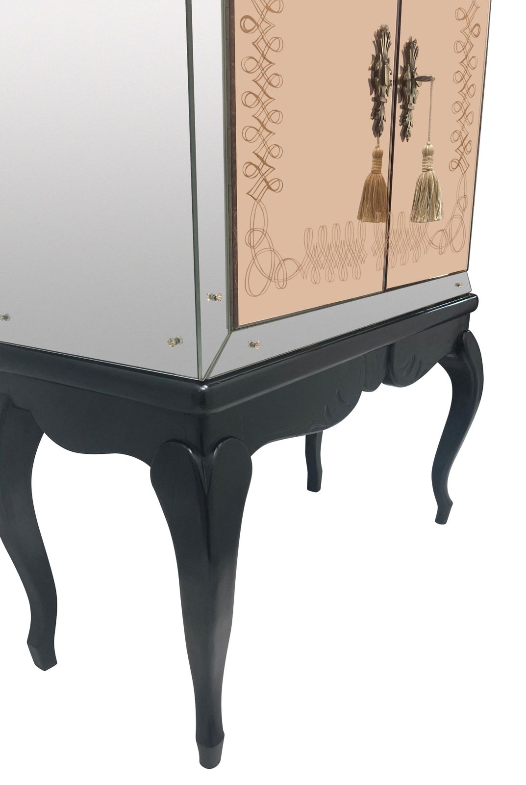 A French Mid Century Bar Cabinet On Stand photo Furniture