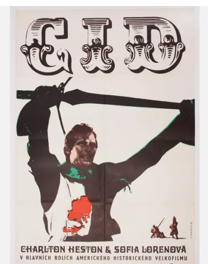 Sophia Loren Collection 4  X  Large Movie Posters Original 1960s / 1970s Czech Poster Design