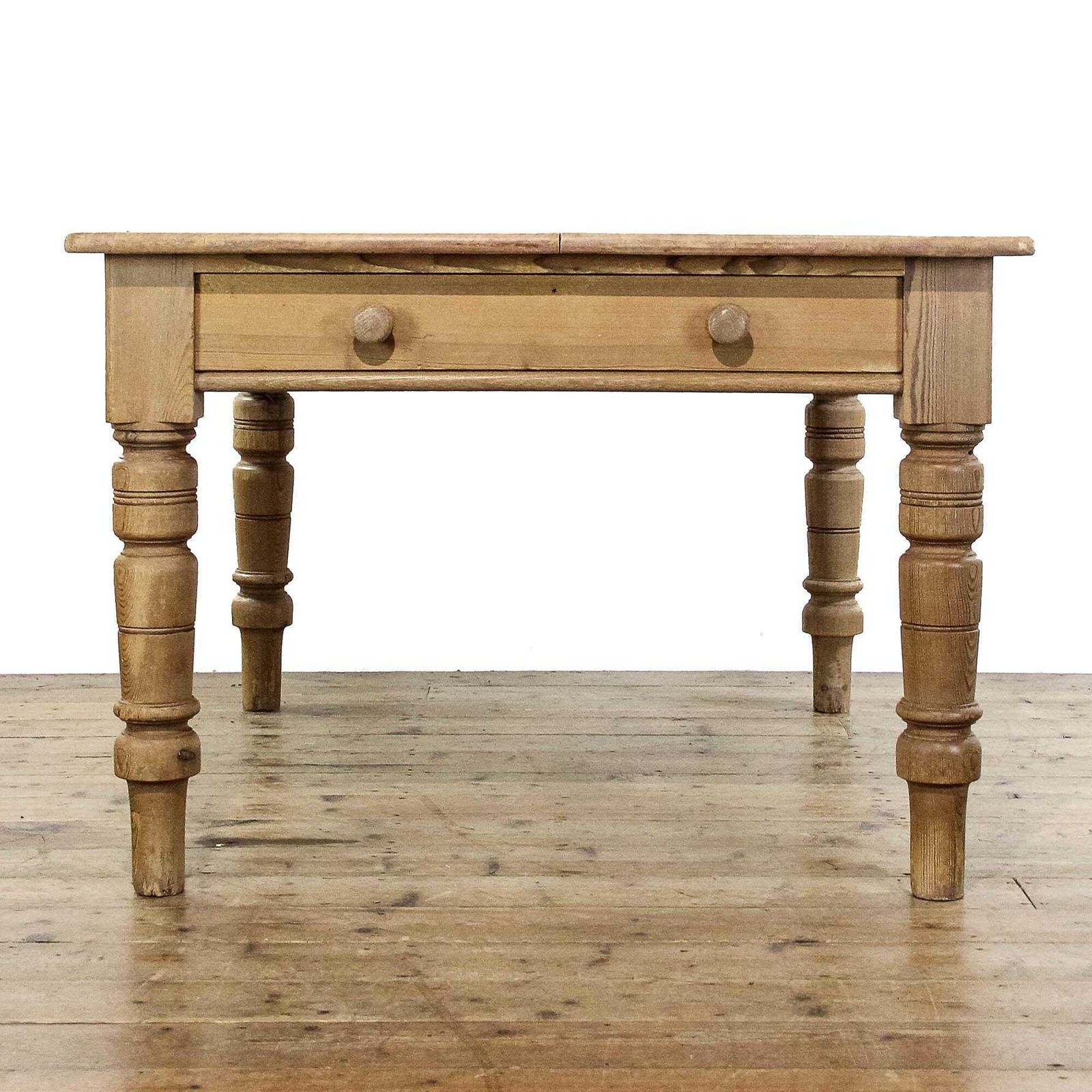 Antique 19th Century Pine Kitchen Table photo furniture