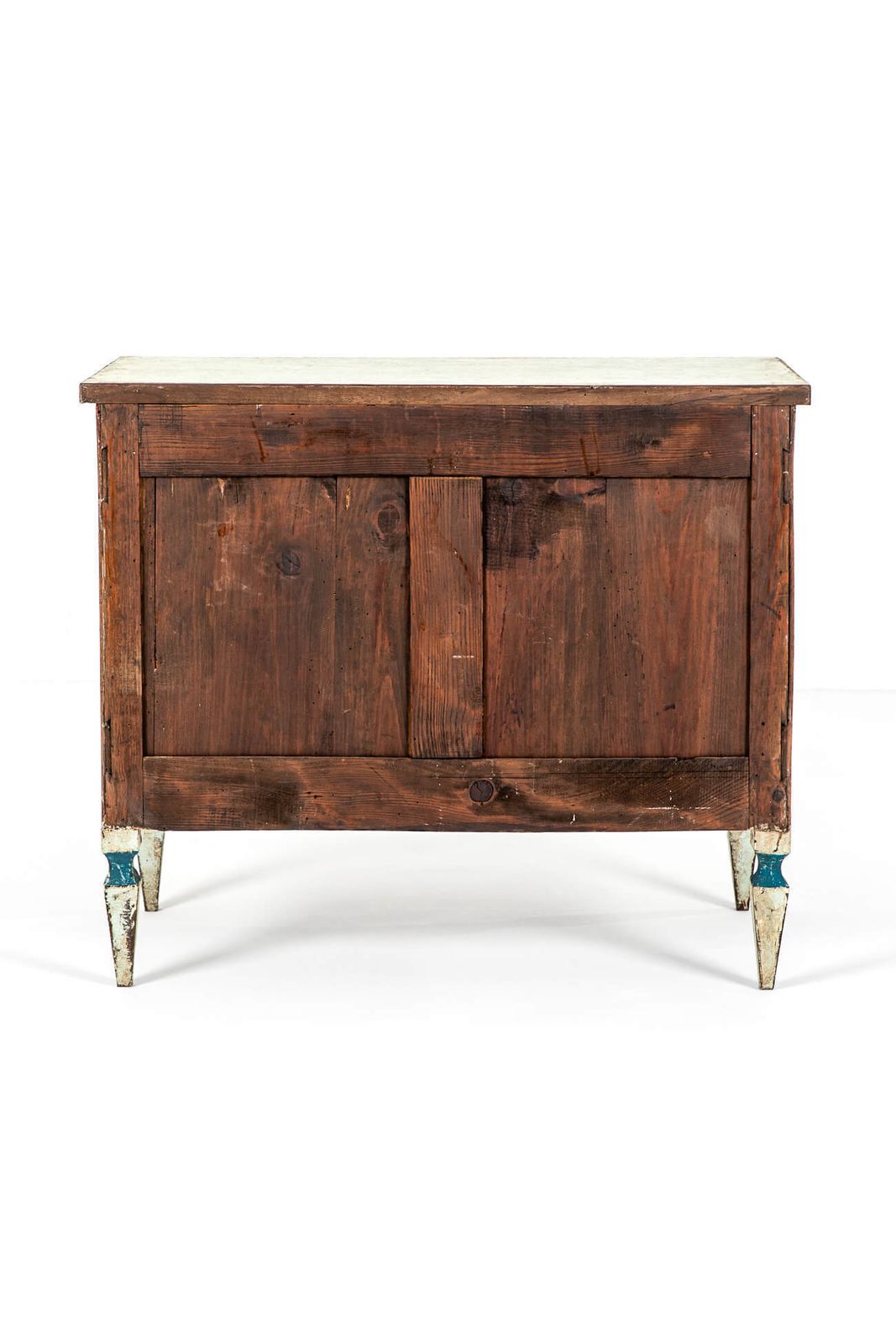 Furniture 19th Century Spanish Chest In Duck Egg Blue photo