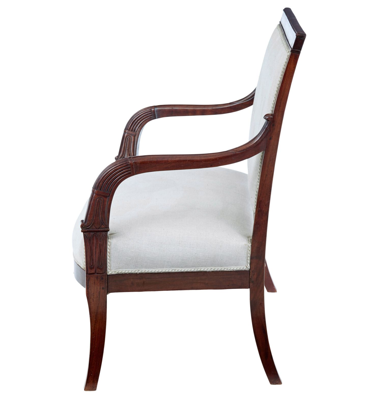 photo furniture French 7 Piece 19th Century Empire Mahogany Salon Suite