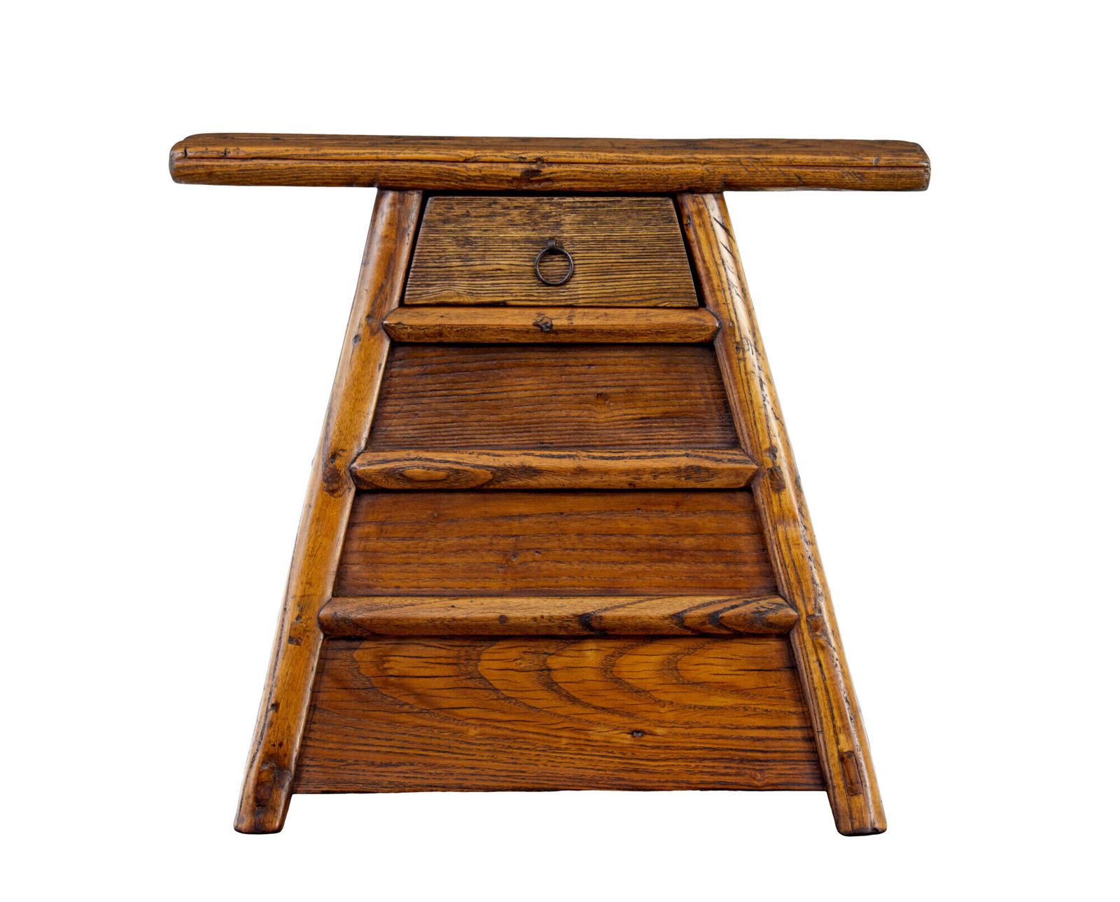 Small 19th Century Elm Table Top Chest Of Drawers photo buy