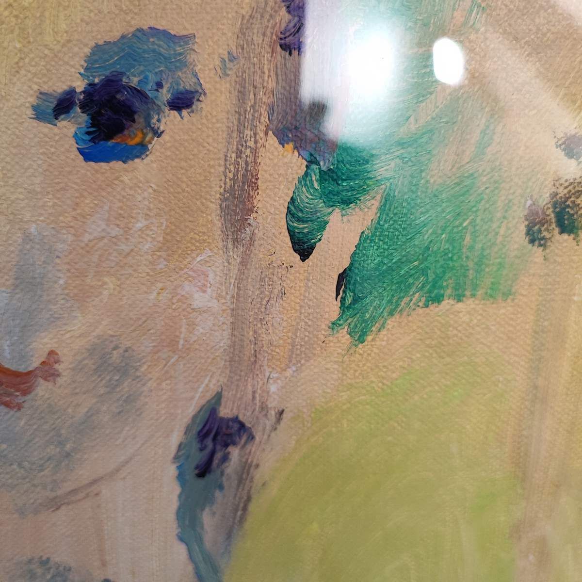 Ernesto Treccani Oil On Canvas, 25 X 35 Cm photo 1069.0