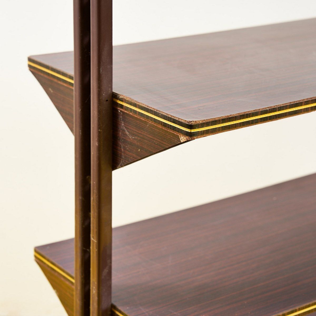 Pair Of 50's Mobile Bookcases, 1950s photo for sale