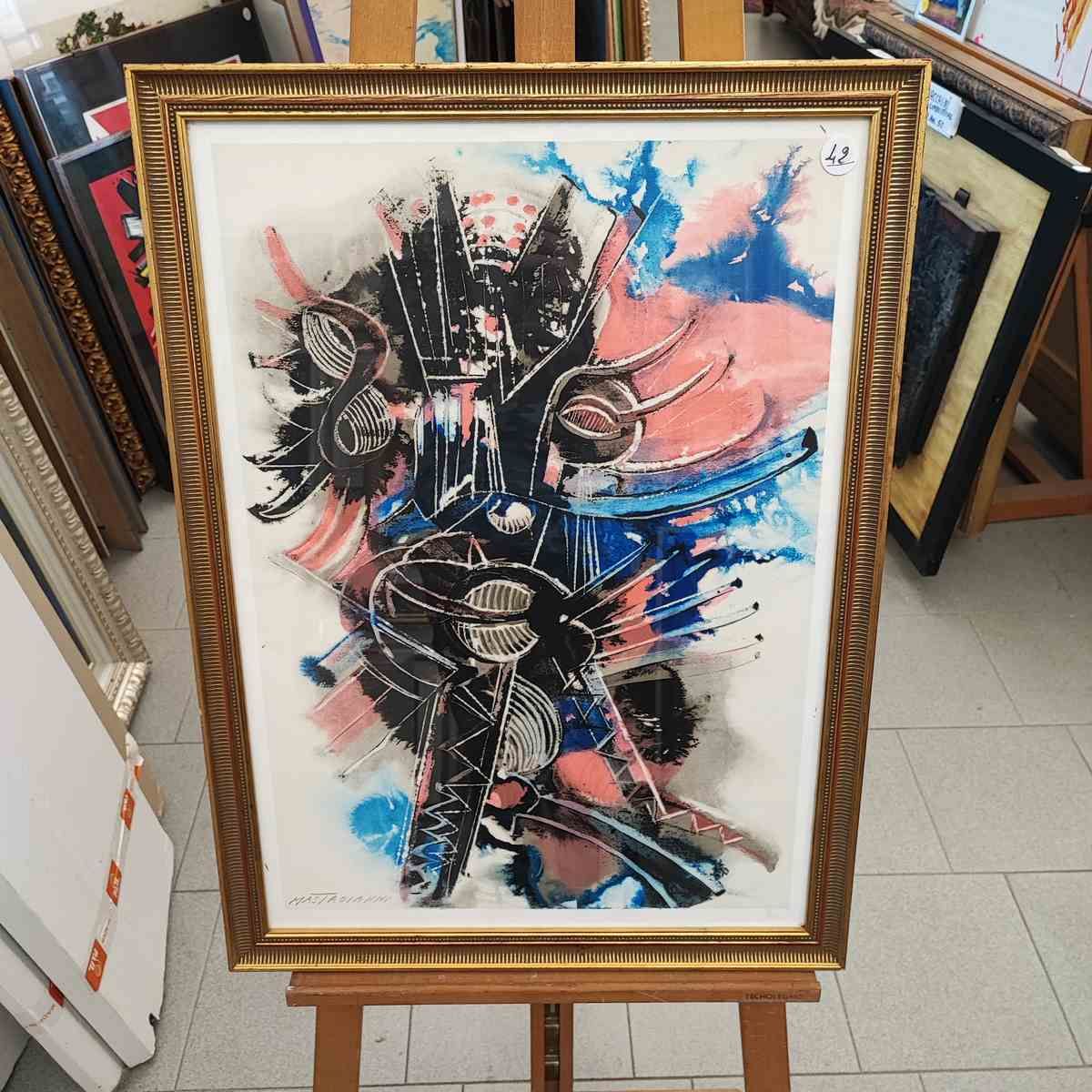 Umberto Mastroianni 50 X 70 Cm
