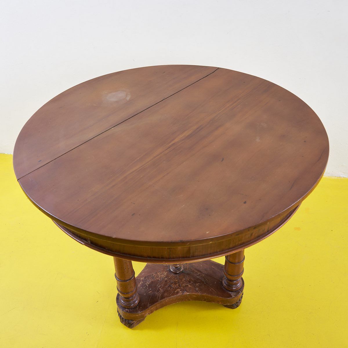 19th Century Round Table, 1800s photo vintage