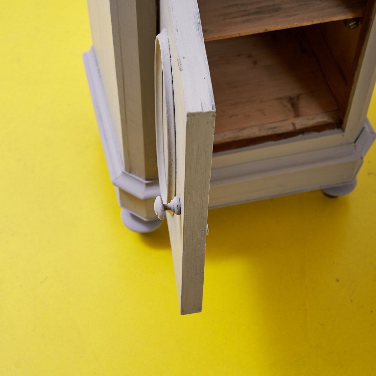 photo furniture Pair Of 1930s Dove Grey Bedside Tables