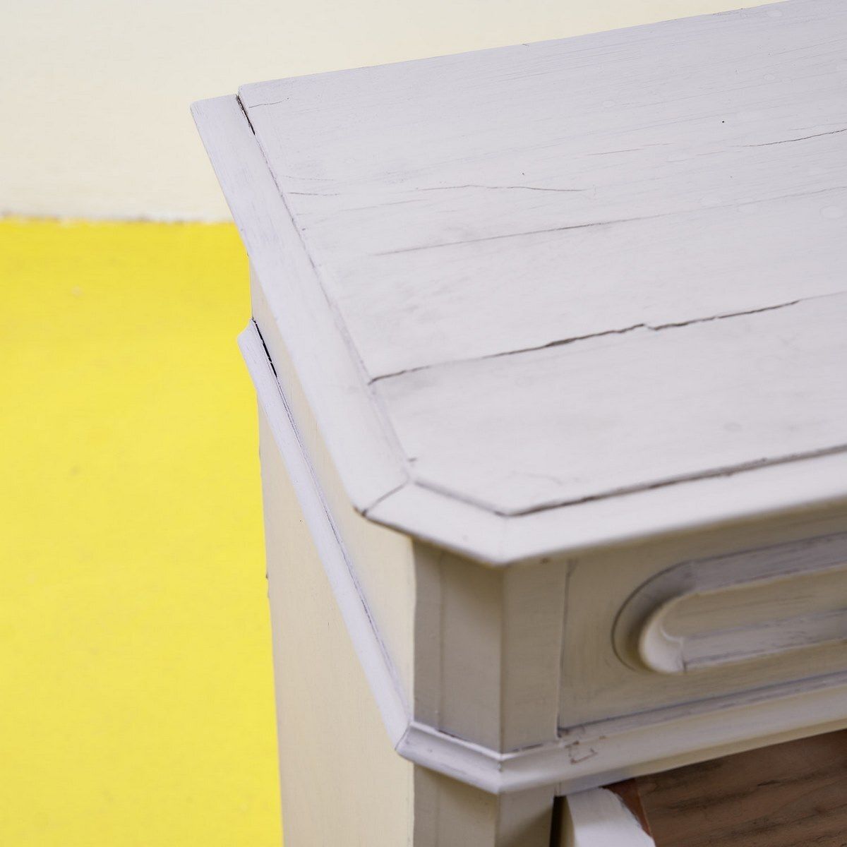 photo for sale Pair Of 1930s Dove Grey Bedside Tables