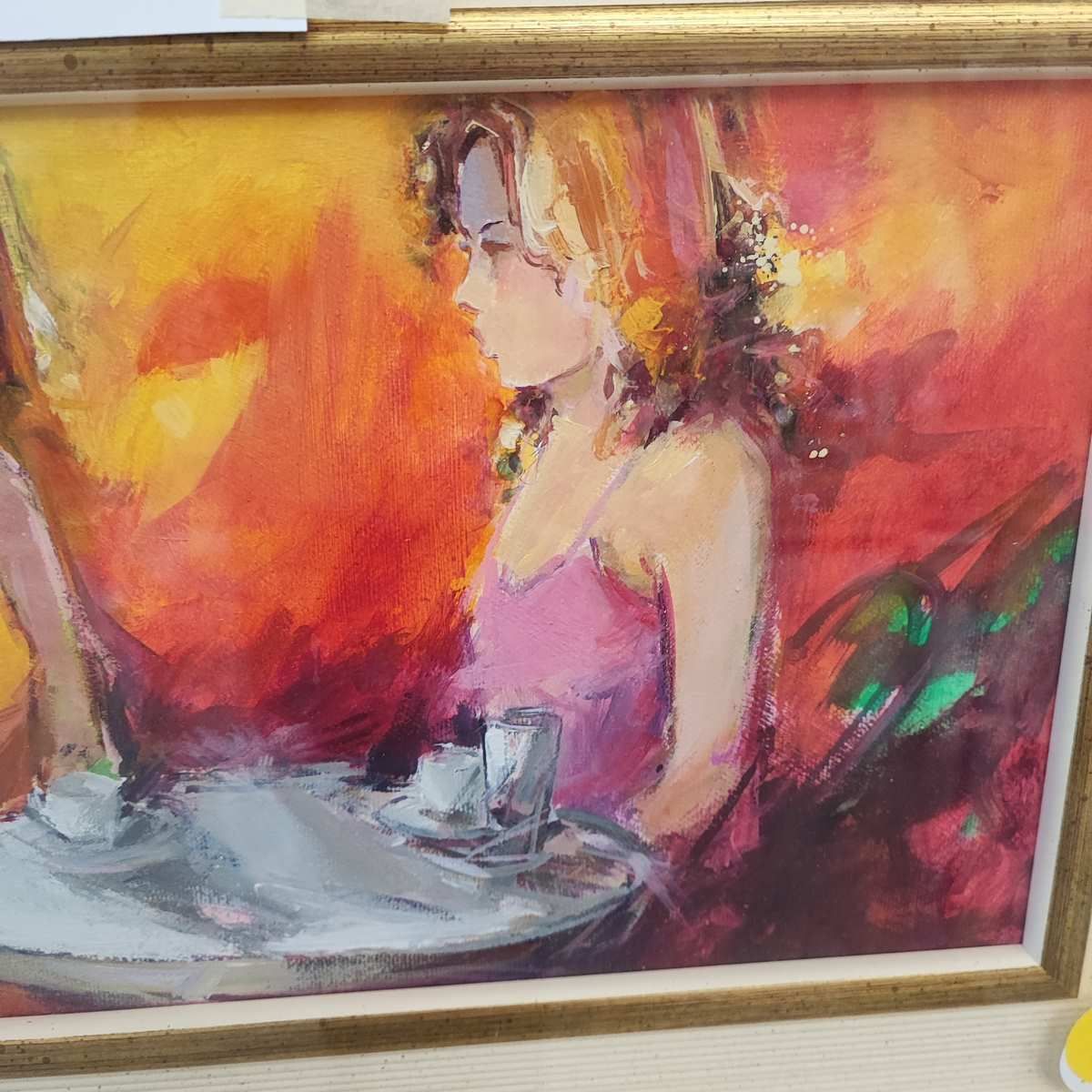 Giuliano Trombini Oil On Canvas 20 X 50 Cm photo for sale
