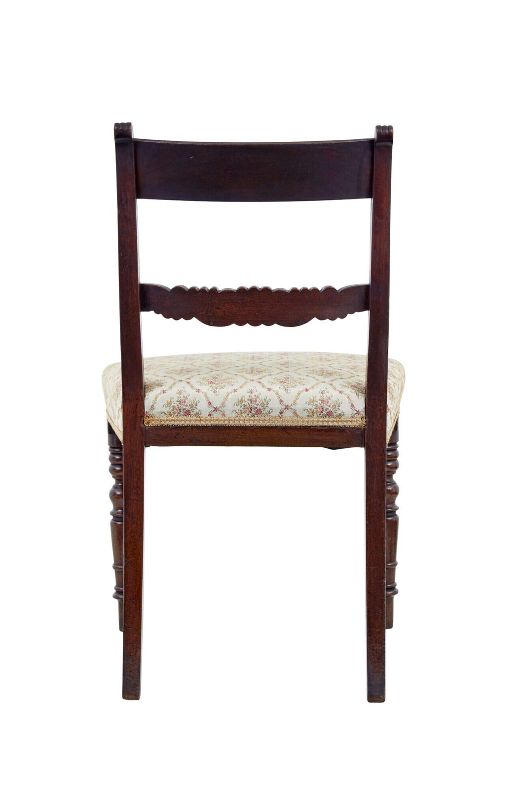 Set Of 6 19th Century Regency Mahogany Dining Chairs photo 1265.0
