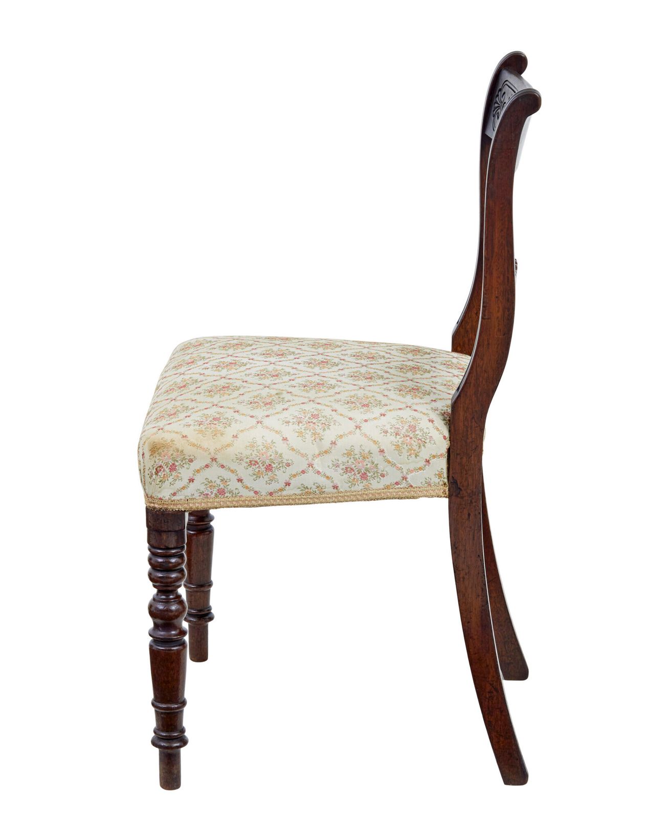 Set Of 6 19th Century Regency Mahogany Dining Chairs photo buy