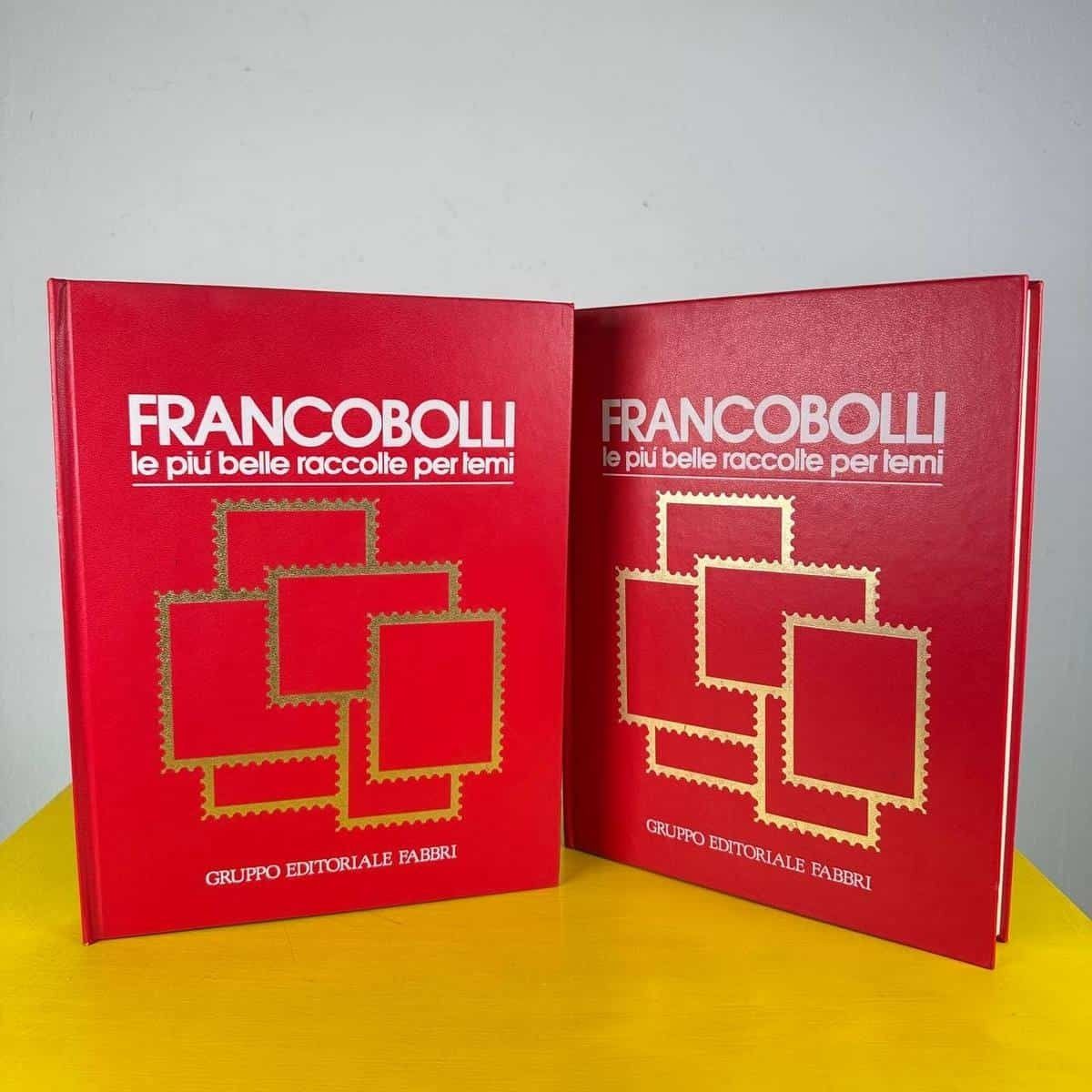 Stamp Collection Books Fabbri Publishing Group, 2 Volumes