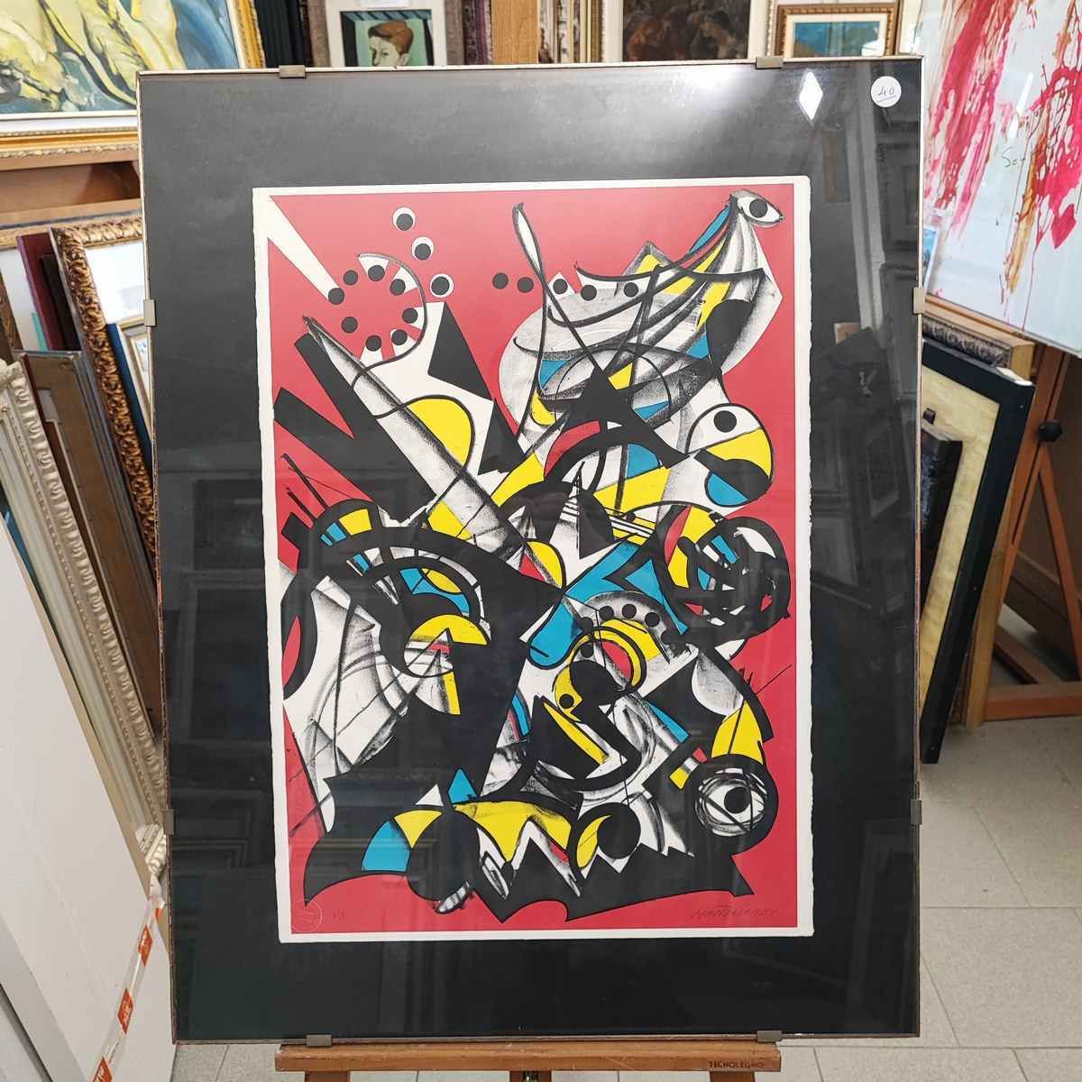Umberto Mastroianni Lithograph 71 X 51cm