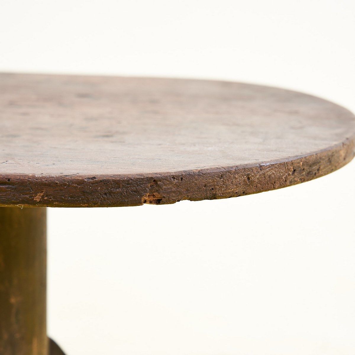 Rustic Wooden Table Early 1900s photo vinterior