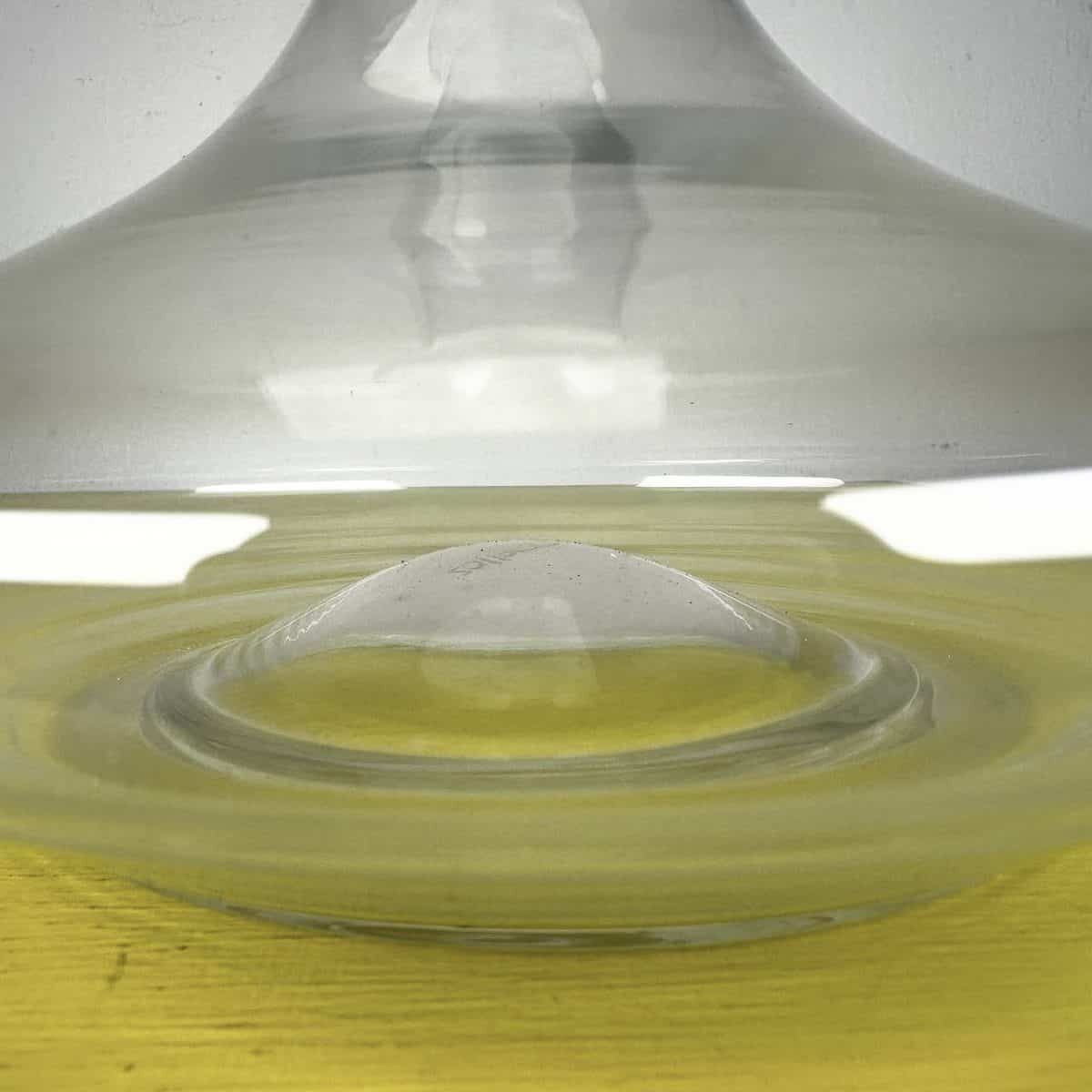 Saffron Glass Decanter photo for sale