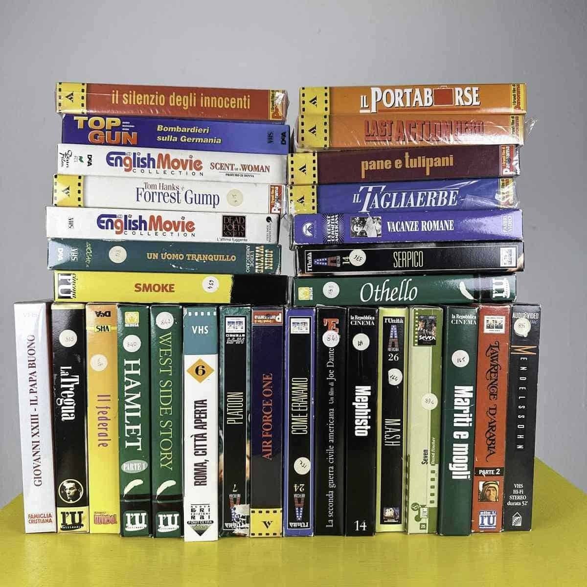 Vintage Vhs Movie Lot, 30 Pieces