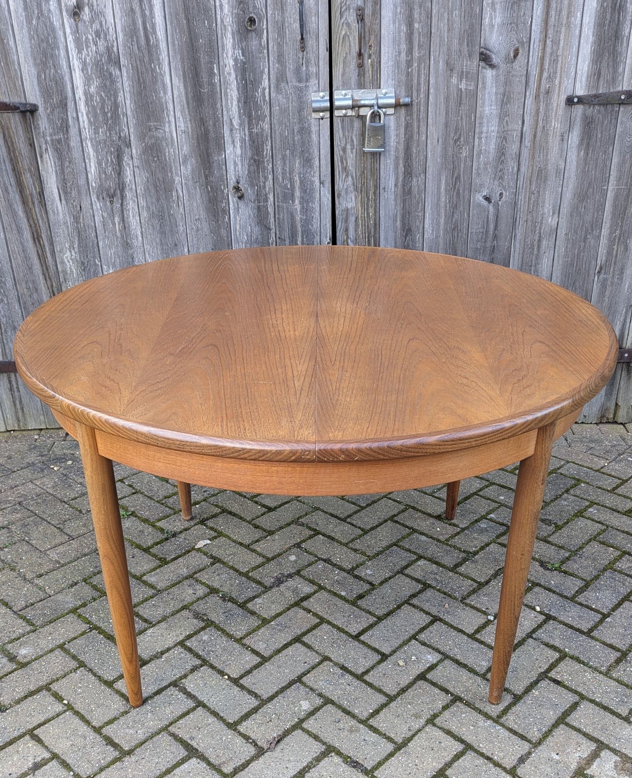 photo furniture Round Extending Teak Dining Table By G Plan From 1960’s Mid Century Modern Fresco Range, In Lovely Condition